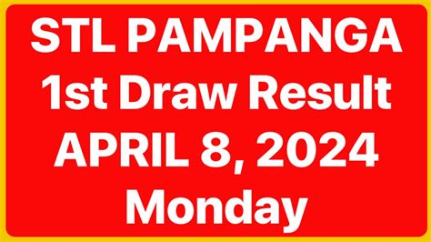 pampanga jueteng result today|STL Results Today .